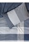 Nordek Ranforce Single Person Elastic Sheet Duvet Cover Set Liva Gray - 2