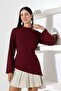 Women's Modal Asymmetrical Cut Spanish Sleeve Blouse