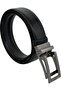 Men's Belt with Automatic Mechanism – Classic Stylish Trouser Belt with Adjustable Buckle