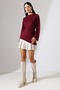 Women's Modal Asymmetrical Cut Spanish Sleeve Blouse - 3