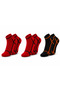 6-Pack Ankle Socks Dri-Fit Soft Breathable Durable Stretchable Free Size - 2