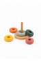 Montessori Natural Wooden Ring Tower - 2