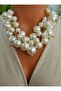 Necklace - White -