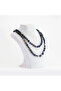 Sodalite Natural Stone Knotted Tumbled Necklace