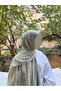 Hijab Women's Cotton Crash Shawl Pastel Green - 2