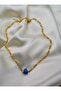 Ophira necklace - gold color - - 2