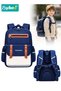 Kids School Bag, Children School Backpack, Elementary School Bags with Compartments & Reflective Strip, Waterproof Book Bag for Primary School Students Boys and Girls, Large Capacity & Lightweight