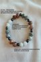 Certified Sun Stone, Moon Stone, Labradorite, Hematite Natural Stone Bracelet