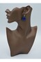 Ceyt Stone Earrings - Blue - - 3