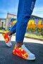 Rs254 - Cbt Pittura Men's Shoes 535 Neon Orange / Black Rain