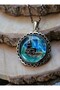 Kızkulesi Necklace - Blue - - 2