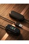 كابل شحن USB مغناطيسي للساعة الذكية المحمولة - أسود.