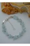 Aquamarine Stone Bracelet - Blue - - 5