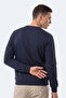 Garvan Men's Navy Blue Sweatshirt - 5