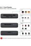 قارئ بطاقات الذاكرة، 4 في 1، يدعم USB 3.0 و USB-C، محول قارئ بطاقات SD و Micro SD و MS و CF، صغير الحجم وعالي السرعة. - 3