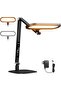 BASICS 16W LED Desk Lamp for Home Office Video Conference Reading Lighting, Eye Caring Foldab