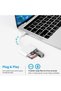 محول قارئ بطاقة SD اي هوريسون بمنفذ USB C، محول قارئ بطاقة مايكرو SD وTF، محول قارئ بطاقة الذاكرة با - 3