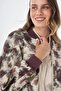 College Collar Patterned Jacket 13009 - 7