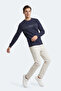 Garret Men's Navy Blue Sweatshirt - 8