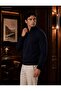Men's Half-Zip High-Neck Long-Sleeve Sweatshirt - 2