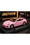 Porsche 911 Diecast Model Car Openable Doors 1:24 Scale Porsche Model Car Pink - 8