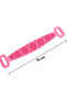 Silicone Back Scrubber Shower Washcloth Double Sided 70 cm Bath Brush Body Cleaning Massage Apparatus - 2