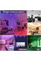 مصابيح سقف LED مدمجة من ريدار، عبوة من قطعتين بقوة 15 واط قابلة للتعتيم، إضاءة ذكية RGB + أبيض دافئ + أبيض بارد، تعمل بتقنية البلوتوث - 4