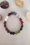 Certified Tiger's Eye, Moonstone, Lal, Amethyst, Jade, Anyolite, Aquamarine, Varasite, Agate Natural Stone Bracelet