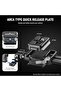 لوحة بطارية قابلة للطي بتركيب على شكل حرف V مع قاعدة كاميرا سريعة التغيير من نوع Arca DSLR Camera Vide - 3