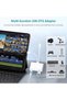 قارئ بطاقات USB C و Lightning SD، محول بطاقات ذاكرة 3 في 1 مع فتحة Micro SD/TF ومحول كاميرا USB - 4