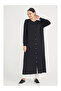 512 Long Buttoned Knitwear Cardigan - Black - 4