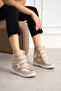İzabel Velcro Hidden Heel Boots - 4