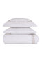 Delia Embroidered Cotton Satin Double Duvet Cover Set - 4