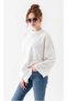 Long Sleeve Cotton T-Shirt Oversize Wide Sleeve Women's Loose Long Basic T-Shirt - 2