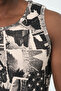 Men's Halter Neck Combed Cotton Camisole Fitted Molded Ribbed Sportsman Lycra Undershirt - 3