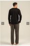 Men'S, Long Sleeve, (Socks Included), Pajama Set (Sizes Listed Separately) - 4