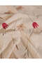 Ivory Printed Flat Sheet (Super King Size) - 5