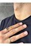 Side Slit Detailed Oversized Long Sleeve Sweatshirt m - Dark Navy Blue - 5