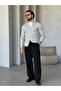 Ribbed Double Zipper Knitwear Cardigan m - Gray - 2