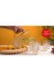 Glass carafe set 6 pieces of 210cc glasses x 6, 1100 cc carafe, 7-piece water set - 3