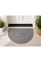 Jute Straw D Mat, Welcome Mat for the Door (40X60) - Gray Tricot