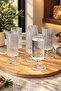 Moka Glass 6-Piece Coffee Glass Cup Set
