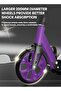 Kick Scooter for Kids, 2-Wheel Foldable Scooter with Adjustable Handlebar, Stand-Up Riding wit - 6