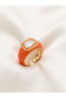 Stoned Orange Ring