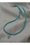 Star Figured Necklace - Turquoise - - 2