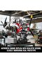 طقم نموذج محرك طائرة من Mould King 10211 - محرك كهربائي ومكبس متحرك، تعليمي بتقنية STEM - 4