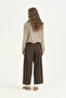 Striped Short Jacket - Mink - 4