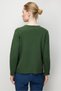 Women's Crew Neck Wool Sweater with Hair on the Side of the Sleeve K.Yosun - 3