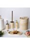 Travertine Bathroom Set Ecru - 3