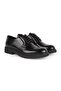 Men's Classic Shoes Genuine Leather Black Open Glossy Derby Lace-Up Lightweight Thick Eva Sole Groom's Suit L6 - 3
